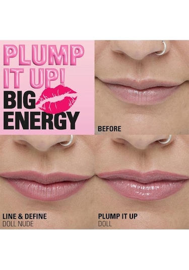 Revolutıon Pout Bomb Dolg. Dudak Kalemi Cool Nude