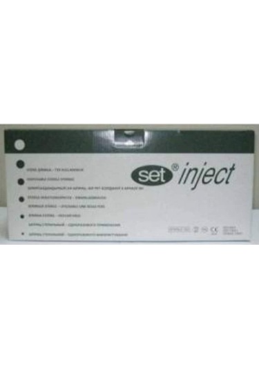 Tibset 5Cc 3 Parça 250 Adet Enjektör