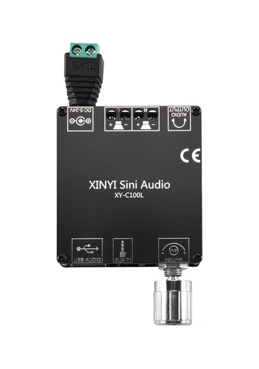 Vkemall Xy-c100l Xınyısiniaudio 100w İkili Sesli 360 Derece Bluetooth Dijital Güç Amfi Kartı