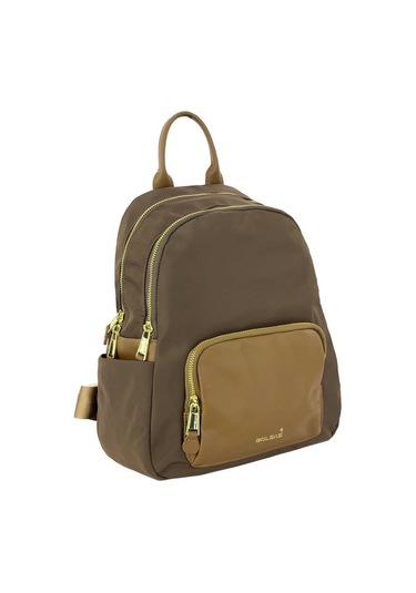 Bolsas Saten Kumaş Kadın Sırt Çanta Kahve 1048 Kahve Kahverengi