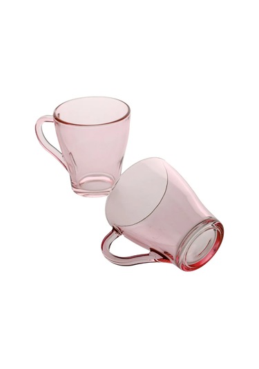 Osz Cam Çay Bardağı Seti, 6 Parça, 250 Ml 276726486 Pembe