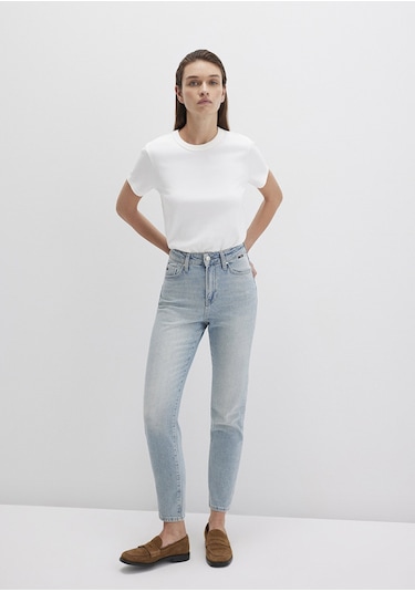 Mavi - Star Classic Denim Puslu Açık Mavi Jean Pantolon 101077-90535 Açık Mavi