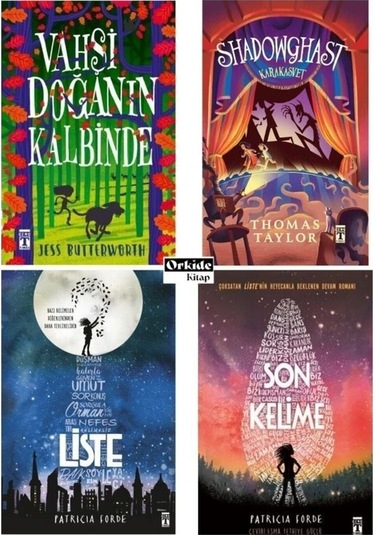4' Lü Set - Vahşi Doğanın Kalbinde - Shadowghast Karakasvet - Liste - Son Kelime - Patricia Forde