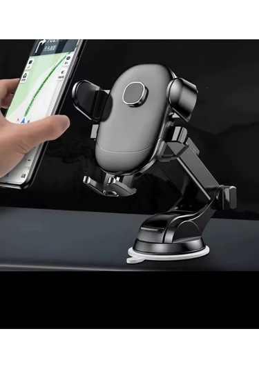 Blue Spectrum H-xp331 Ekstra Güçlü Vantuzlu Araç İçi Telefon Tutucu Siyah