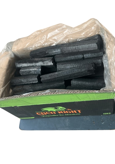 Coco Night Briket Delikli Mangal Kömürü 10 KG