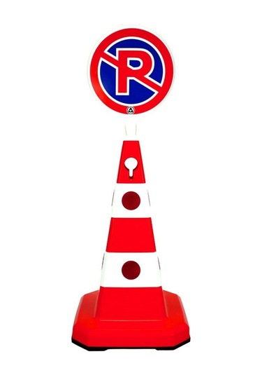 10 Adet Ultra Kedi Gözlü Trafik Konisi Ağırlıklı 60Cm Trafik Duba