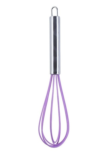 Pazly Cbtx 10 Adet Silikon Yumurta Çırpıcı Ev Yumurta Mikseri, 10 İnç Mor, Mutfak Aletleri Çok Renkli