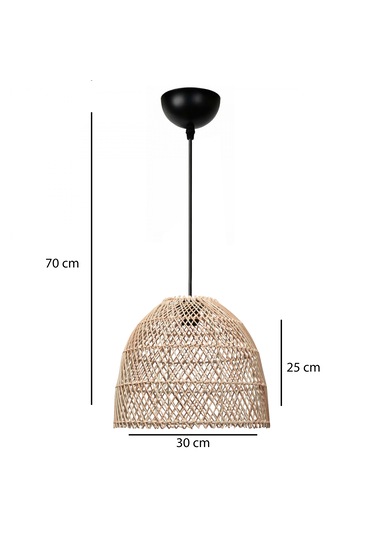 Homing Miota Natural El Yapımı Sarkıt Sl020 Bej