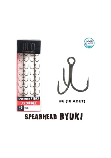 Duo Spearhead Ryuki Üçlü İğne 6 18 Adet