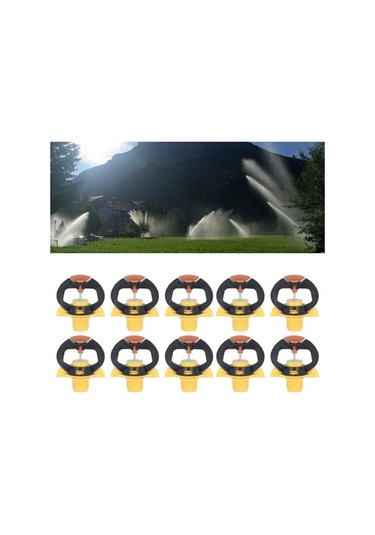 Tongxida 10 Adet Dayanıklı Sulama Fıskiyesi - Su Tasarruflu Bahçe Ve Sera Rüzgarlı Sistemi