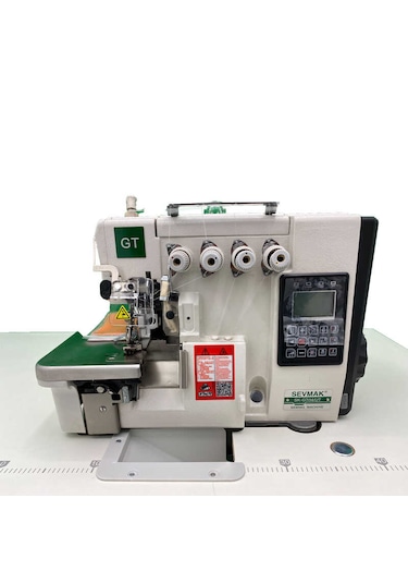 Sevmak SK-04GT-UBT 4 İplik Otomatik Elektrikli Overlok Makinesi
