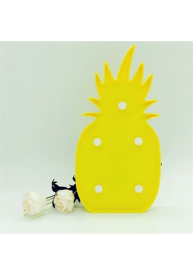 Dekoratif Ananas Led Lamba