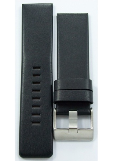 Bizon Siyah Deri Saat Kordonu 26Mm Diesel Model Spor Saat Kayışı