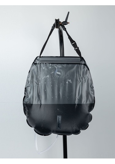 Youtek 20l Pvc Güneş Enerjili Kamp Duş Çantası - Mavi, 45 C Isıtma, Taşınabilir, Çamurluk Ve Şişe İle Doğal Manzaralı Aktivitelere Uygun Mavi