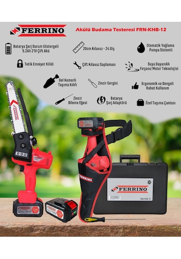 Ferrino KHB-12 Akülü Budama Testeresi