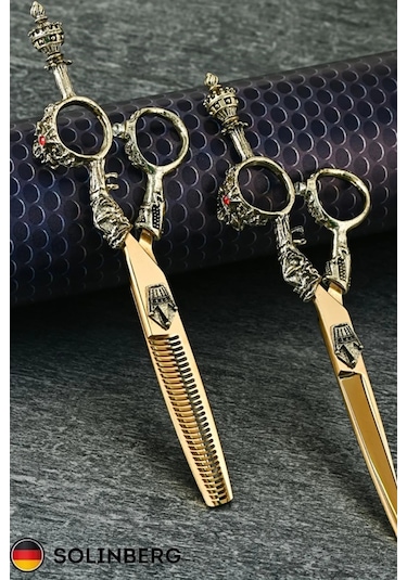 Şovalye Kuaför Berber Tıraş Seti Kuaför Makas Ara Makas Saç K