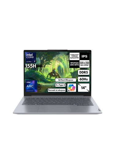 Lenovo ThinkBook 14 G7 IML 21MR0050TRHMF62 Ultra 7-155H 32 GB 4 TB SSD 14" W11H Dizüstü Bilgisayar