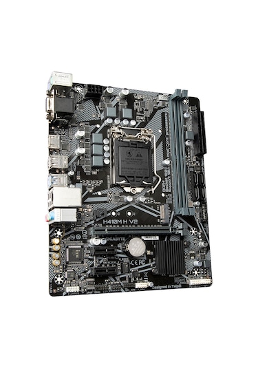 Gigabyte H410M H V2 Intel H410 2933 MHz DDR4 Soket 1200 mATX Anakart