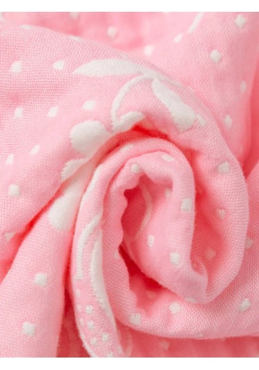 Kitoshi Yeni Doğanlar İçin Çocuk Battaniyesi, %100 Pamuk 486582402 Pembe