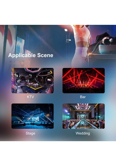 Skycity Kırmızı Led Minyatür Stroboskop Işığı - Ktv/bar Sahne Işık Sistemi 220v Avrupa Standartı 24 Led Kırmızı