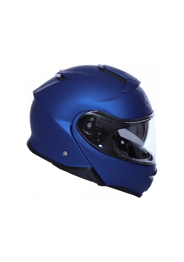 Shoei Neotec Iı Mat Mavi Çene Açılır Güneş Vizörlü Kask