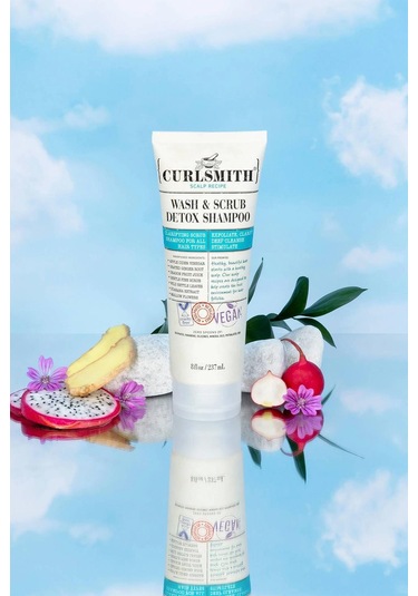 Curlsmith Arındırıcı Ve Peeling Etkili Detox Şampuanı 237ml Tüm Saçlar