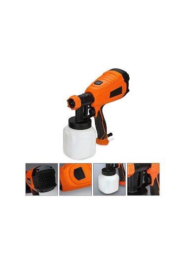 950 W Elektrikli Boya Dezenfektan Püskürtme Sprey Tabancası