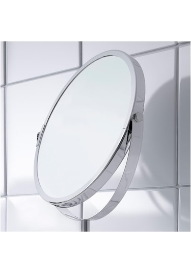 Ikea Büyüteçli Trensum Paslanmaz Çelik Ayna 17 Cm Çap Çift Taraflı Bir Tarafı 2 5 Defa Büyük Gösterir