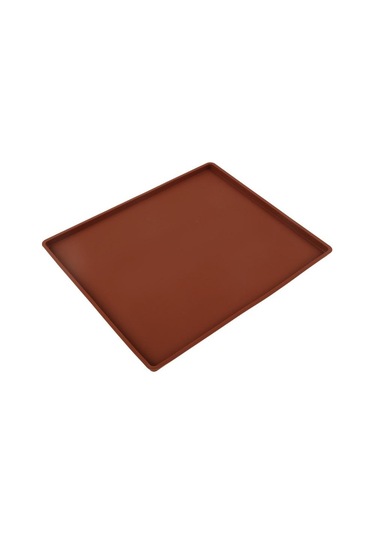 Jms 1 Adet Yapışmaz Silikon Pişirme Mat Kek Rulo Pişirme Araçları Kahverengi