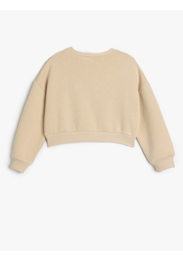 Koton Tom Ve Jerry Sweat Lisanslı Bisiklet Yaka Uzun Kollu Gri 5wkg10571ak Gümüş