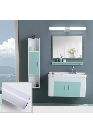 Yunboo Modem Led Banyo Ayna Işığı - 40cm 16w Su Geçirmez Beyaz Işık, Alüminyum, Kolay Kurulum, Ev/bar Dekorasyonu Beyaz