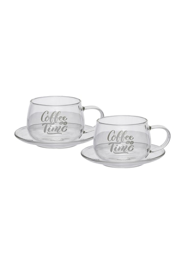 Glass In Love Borosilikat Fincan Seti - 2'li