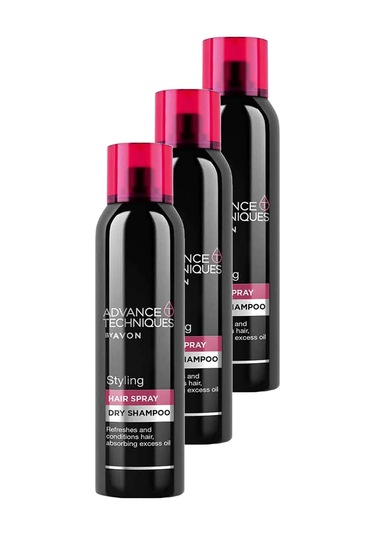 Avon Advance Techniques Styling Kuru Şampuan 3 x 150 ML