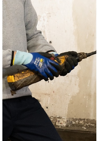 Hanvo Nitril Tam Kaplı Q Takviye Kesilme Dirençli Eldiven