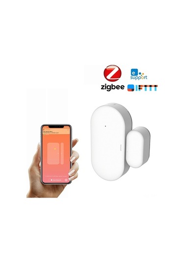 Trendooze Zigbee Uygulaması Sensörü Sensörü Pencere Mıknatıslı Kapı Kapı Kablosuz İle Güvenlik Ewelink Ev Dedektör Anahtar Alarm Akıllı Açma Nz
