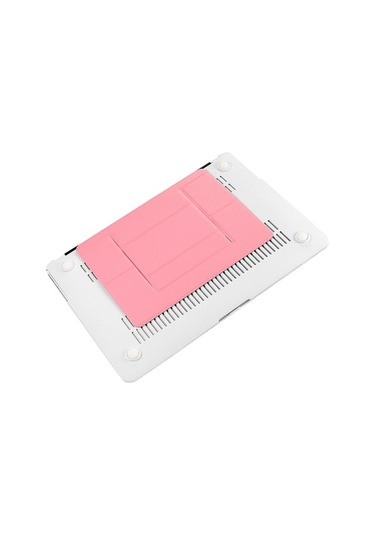 Yunboo Macbook Uyumlu Air 13 İnce Kauçuk Kılıf Ve Ayarlanabilir Pembe Stand - Kolay Kurulum Ve Taşınabilir Diğer Diğer