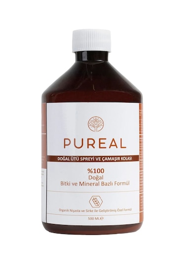 Pureal Doğal Ütü Spreyi & Çamaşır Kolası 500 Ml Tekli