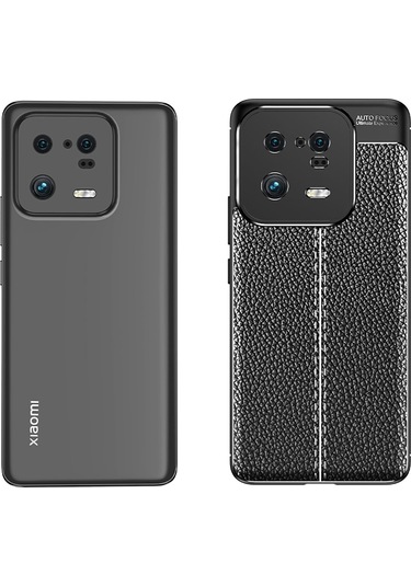 Khayra Mi 13 Pro Kılıf Niss Silikon Kapak - Siyah Siyah