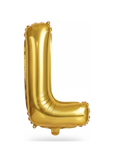 Runaway L Harf Folyo Balon 1m Parti Ve Dekor Çok Renkli