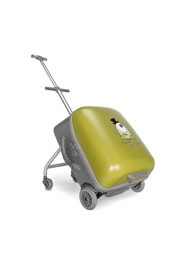 Heybee Luggages Heybee Sevimli Canavar Oturulabilir Yeşil Çocuk Valiz Diğer