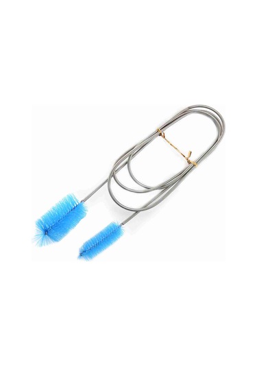 Ruicoo Stahlfeder Aquarium Boru Temizleme Fırçası - Çift Uçlu, 9-35mm Çapı, Su Pompa/filtre Temizliği Mavi