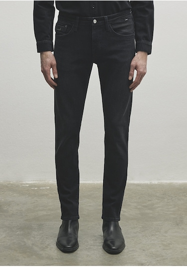 Mavi 0042286544 Jake Lux Black Erkek Jean Pantolon Gri