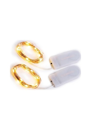 Lijinxu Magideal Su Geçirmez 2m 20leds Led Bakır Tel Dize Yeşil