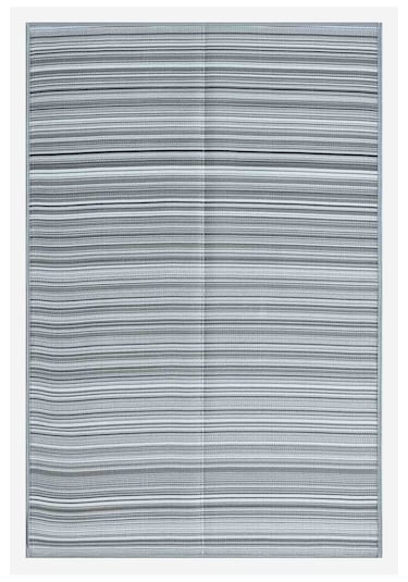 Katlanabilir Gri Plaj Kamp Piknik Bahçe Balkon Teras Hasır Halı Mat Savan Kilim Karavan Halısı