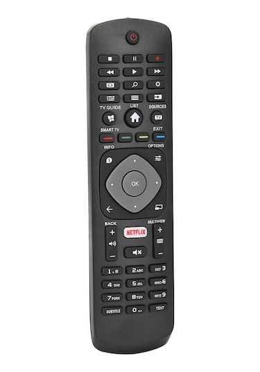 Philips Uyumlu Netflix Tuşlu LCD LED Smart TV Kumanda