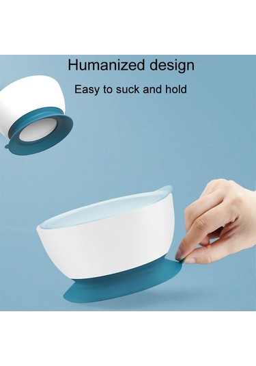 Sones Bebek Tamamlayıcı Gıda Kabı Kapaklı Bebek Beslenme Sofra Takımı Vakumlu Kase Kırmızı