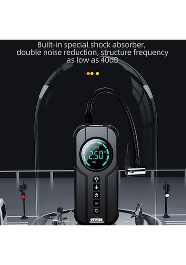 Sones Araba Kablosuz Şişme Pompa Elektrikli Araba Lastiği 12v Yüksek Güçlü Şişirme Güncelleme