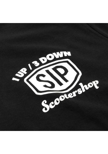 Sıp Scootershop Sıp T-shirt - 1 Up / 3 Down Siyah / Sıp