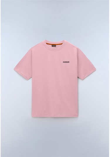 Napapijri S-small Box Ss Erkek T-shirt-31963 Pembe