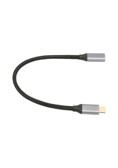 Springsun Usb-c Gen 2 Uzantı Kablosu Erkek-bay - 100w Şarj, 10gbps Veri, 4k 60hz Video, E-marker Çipi, 0.25m Nilon, Alüminyum